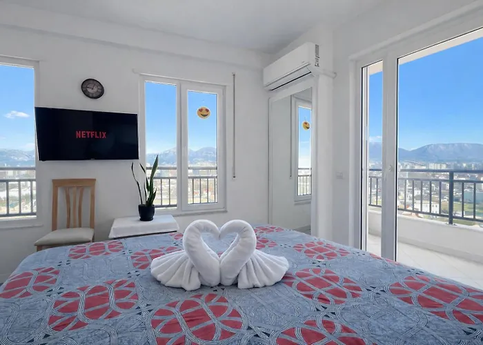 Romantic Penthouse With Mountains View 公寓 *